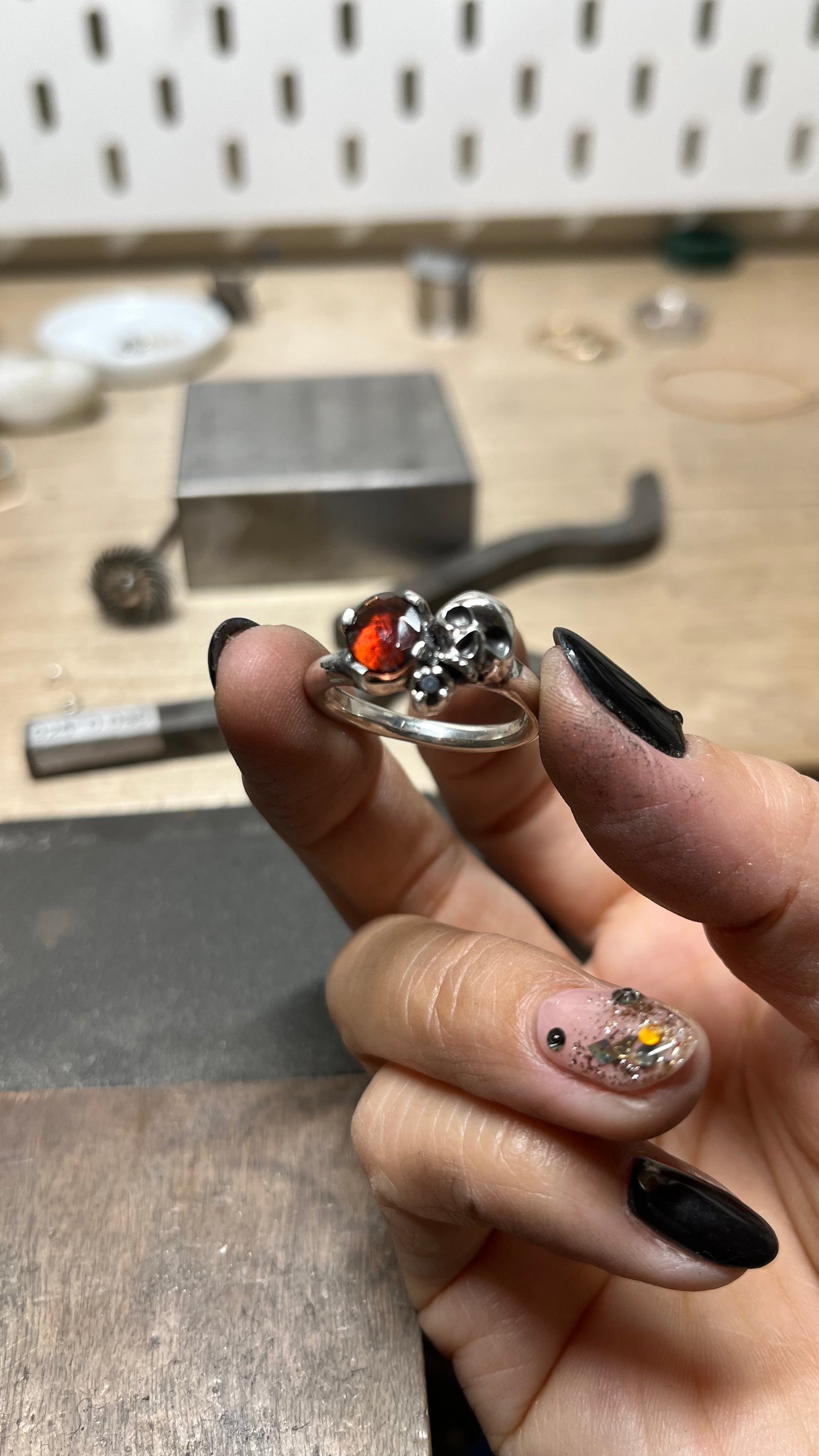 One Of A Kind - Skull Ring - Futaba Hayashi