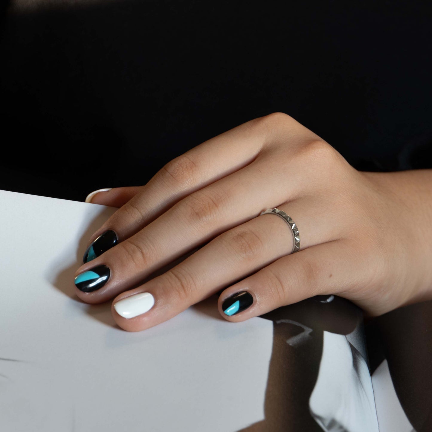 Debbie Skinny Ring in Sterling Silver - Futaba Hayashi