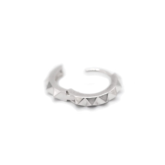 Debbie Huggie Hoops - Sterling Silver