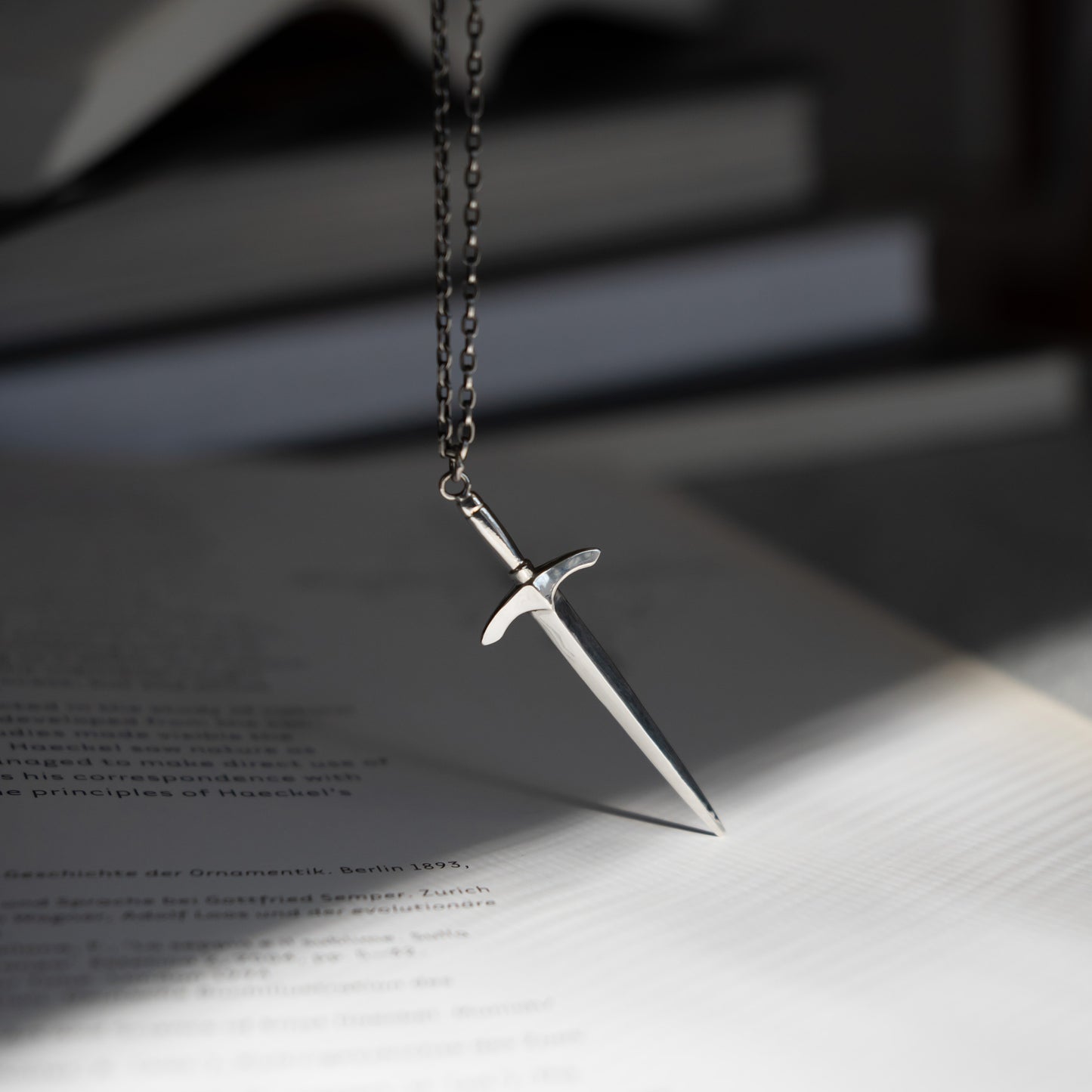 Large Sword Necklace - Sterling Silver - Futaba Hayashi