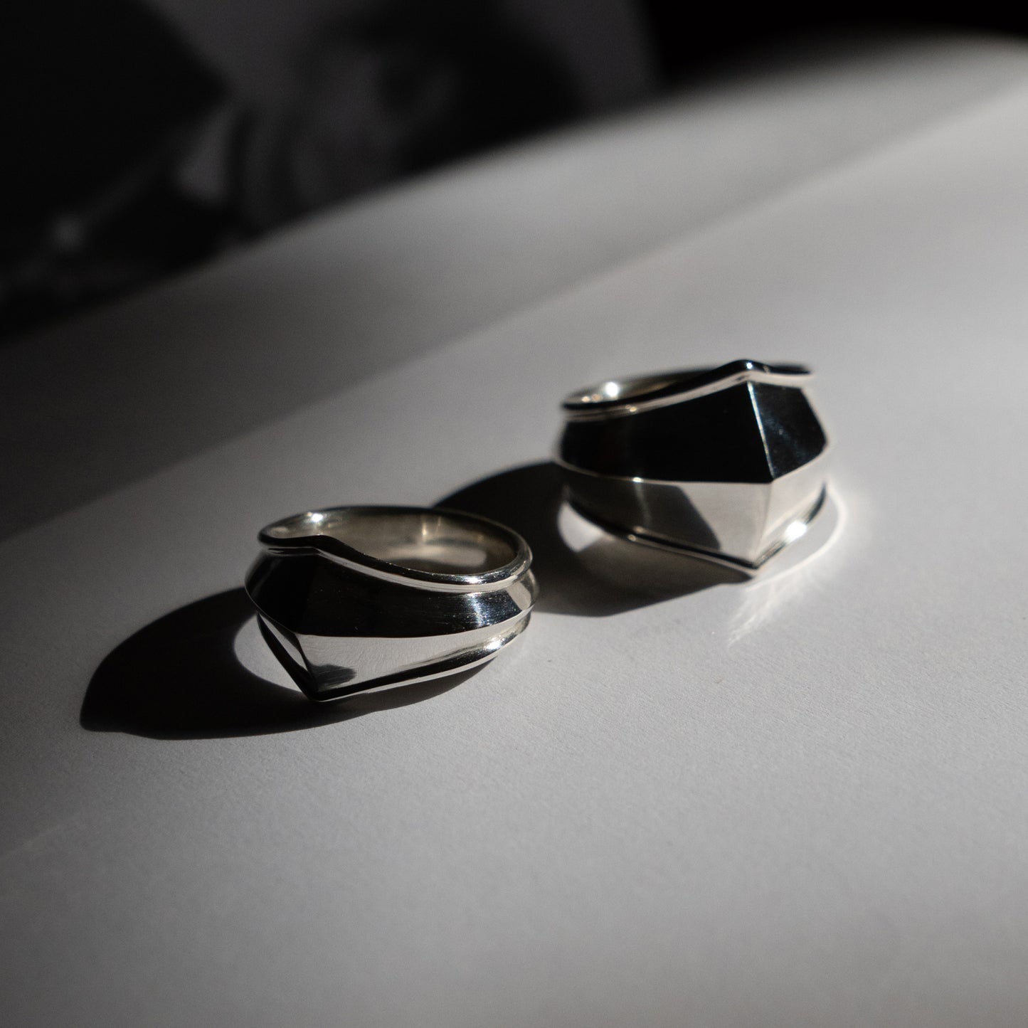 Armor Ring Wide - Sterling Silver