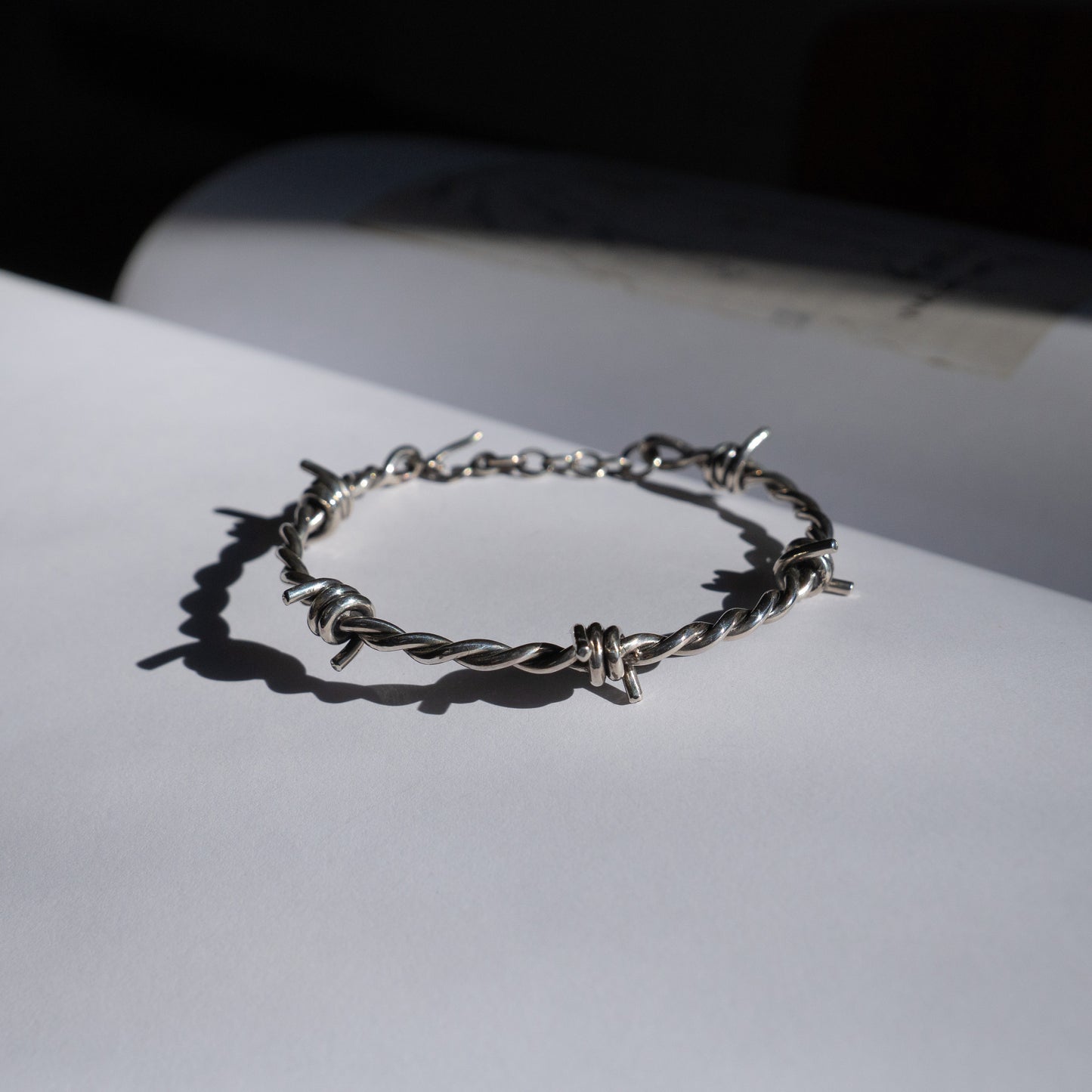 Barbed Wire Bracelet - Sterling Silver - Futaba Hayashi
