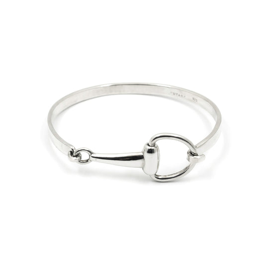 Snaffle Bit Bracelet Large - Sterling Silver - Futaba Hayashi