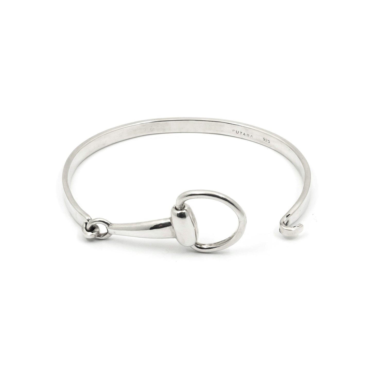 Snaffle Bit Bracelet Large - Sterling Silver - Futaba Hayashi