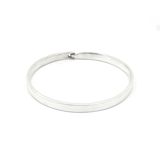 Minimalist Band Bracelet - Sterling Silver - Futaba Hayashi