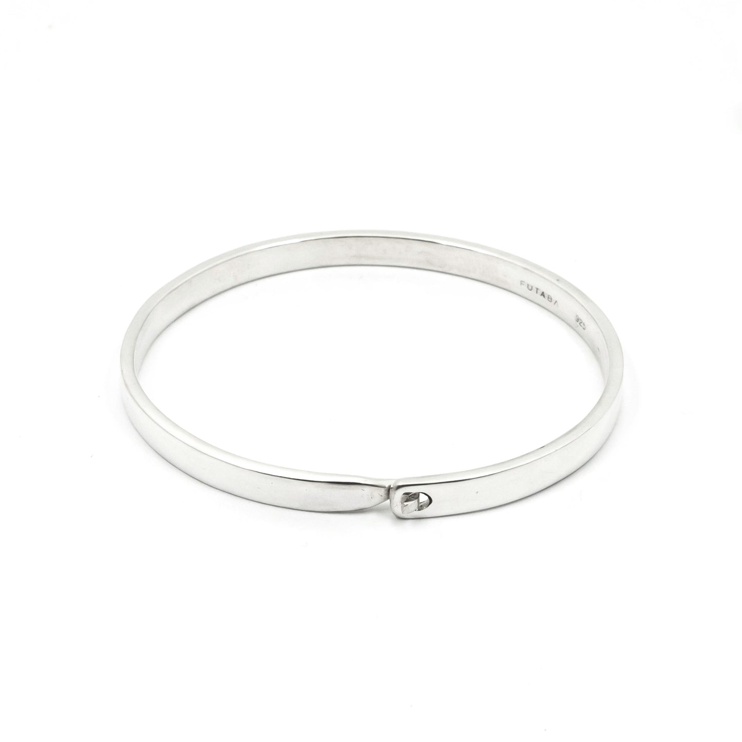 Minimalist Band Bracelet - Sterling Silver - Futaba Hayashi