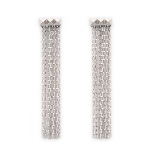 Debbie Tassel Earring - Sterling Silver