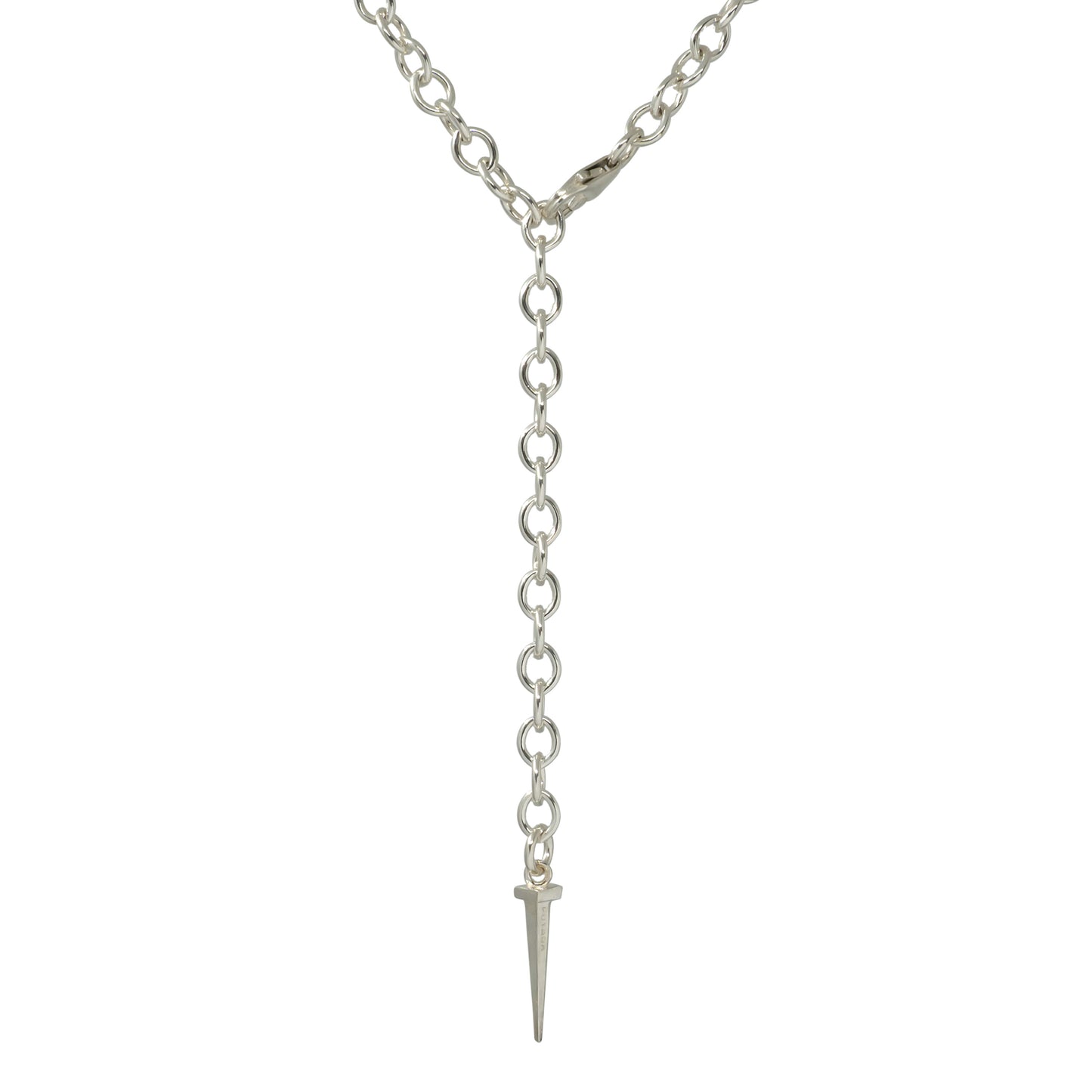 Quartz Intaglio Necklace - Sterling Silver