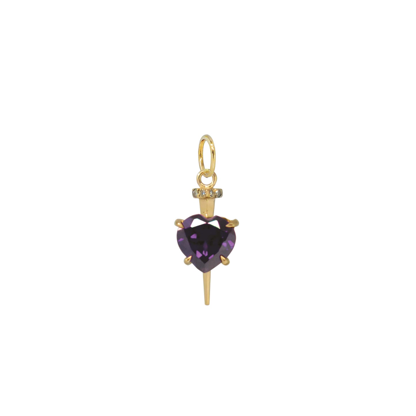 Nail Through The Heart Necklace