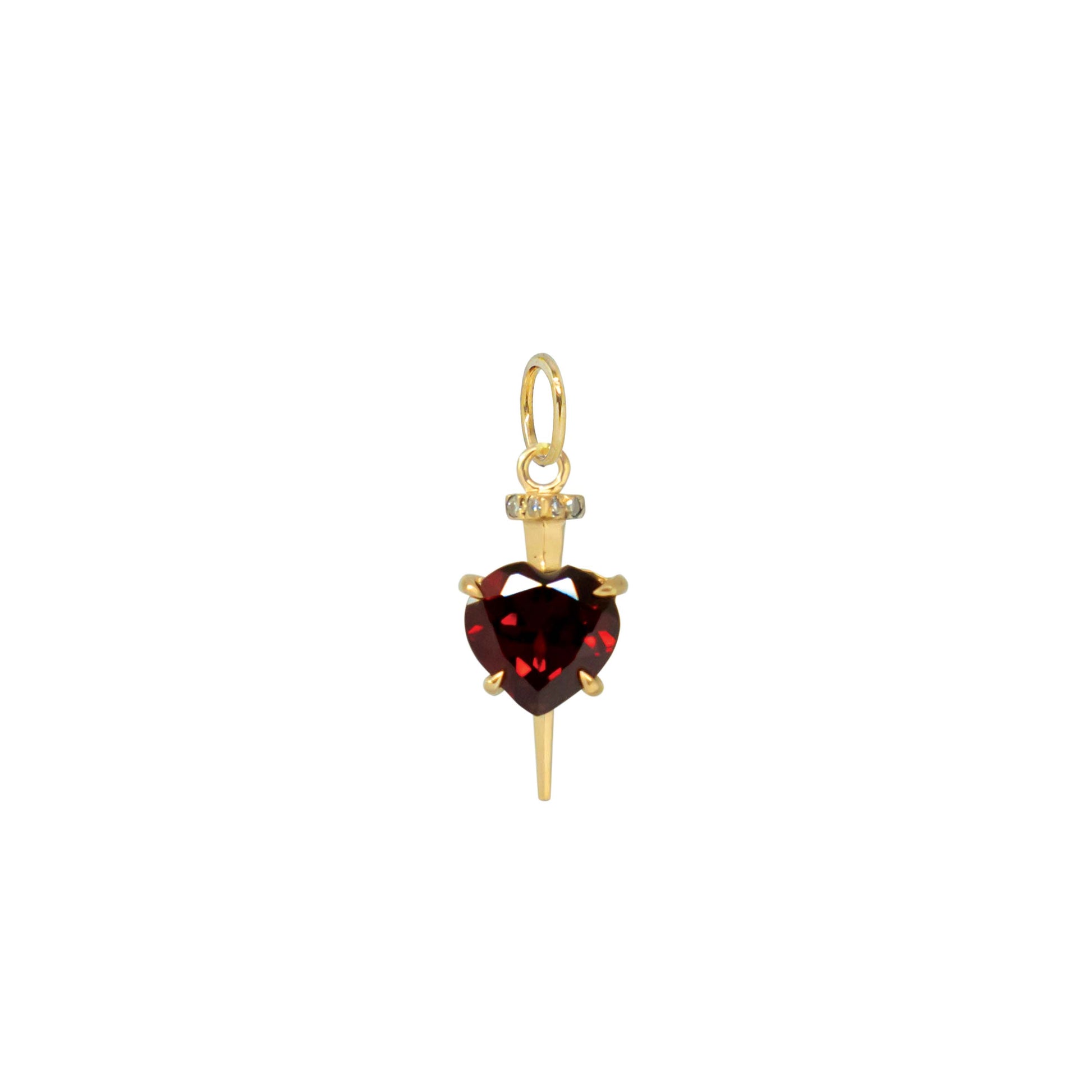 Nail Through The Heart Necklace - Futaba Hayashi