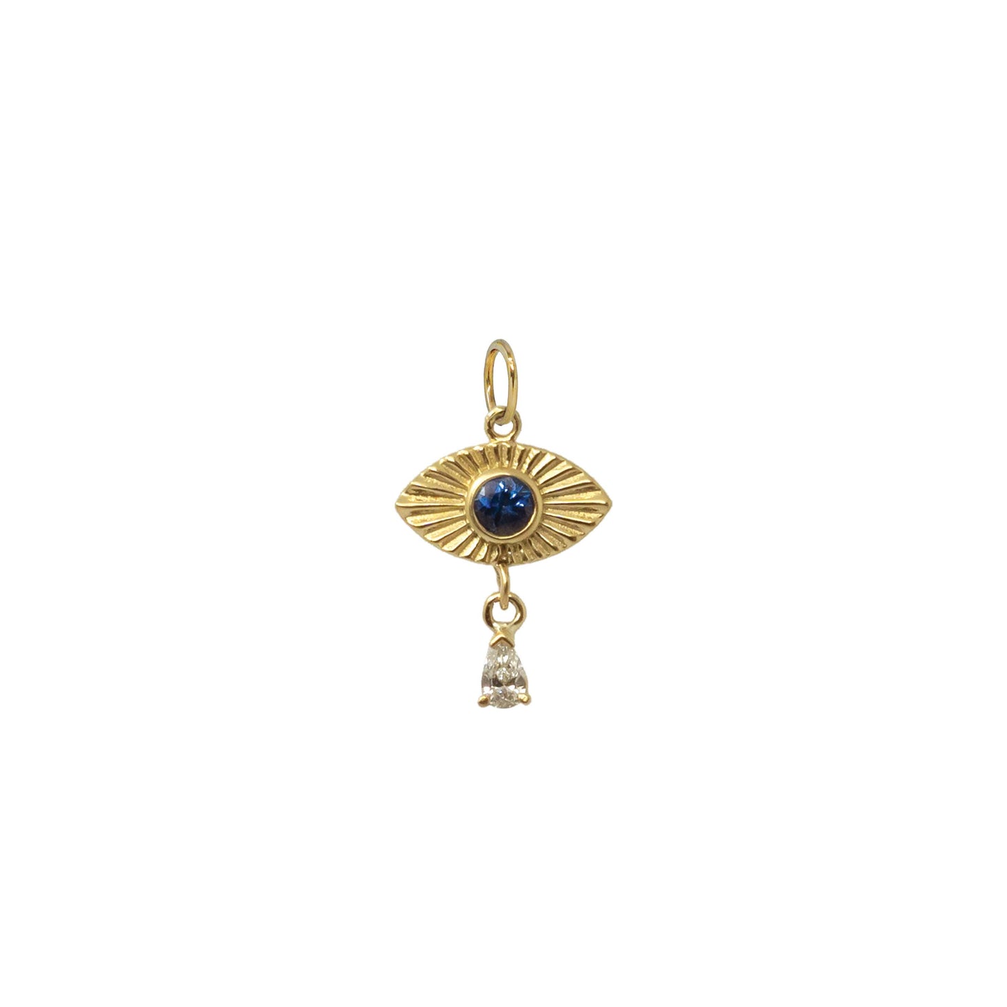 Vision Teardrop Necklace - 14K Yellow Gold - Futaba Hayashi