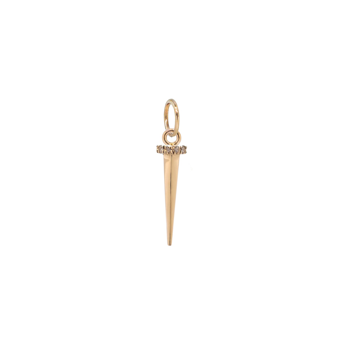 Tough as Nails Diamond Necklace - 14K Yellow Gold - Futaba Hayashi