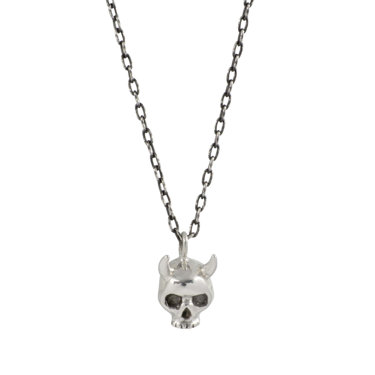 Skull Necklace - Sterling Silver - Futaba Hayashi