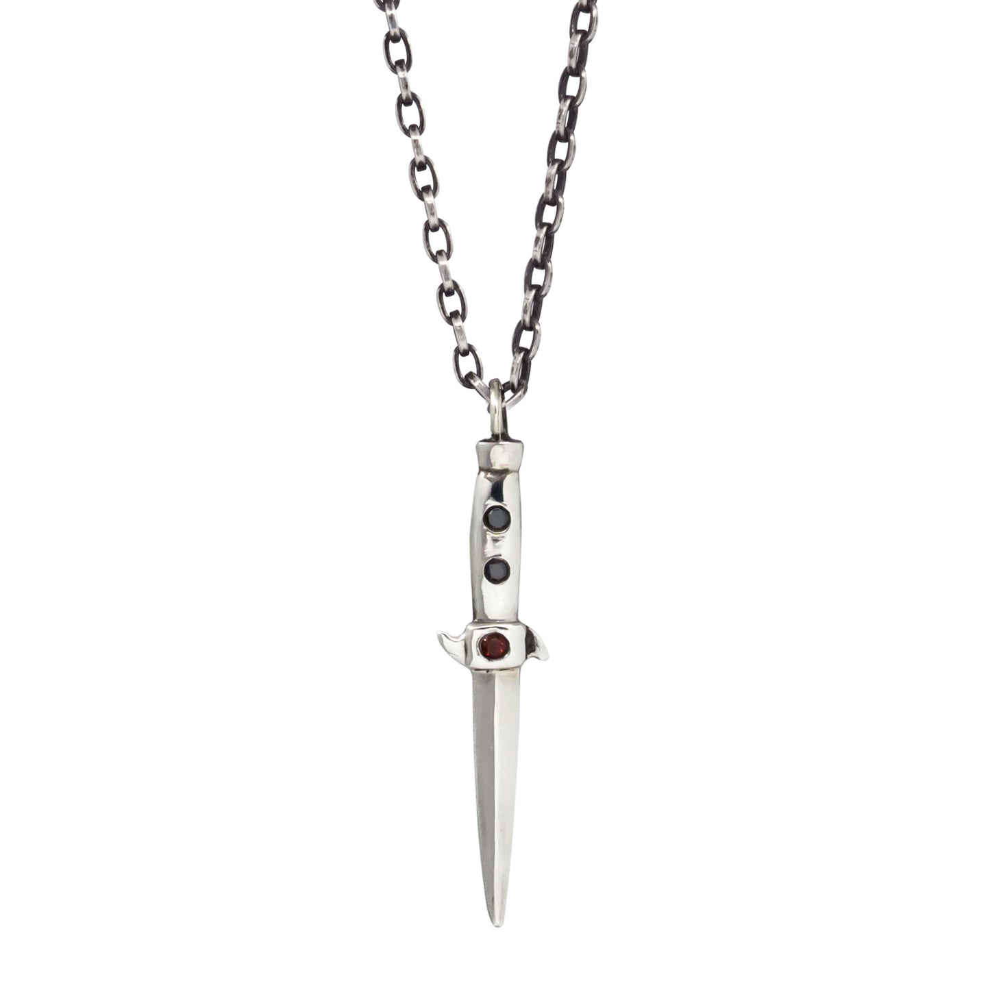 Switchblade Necklace - Sterling Silver