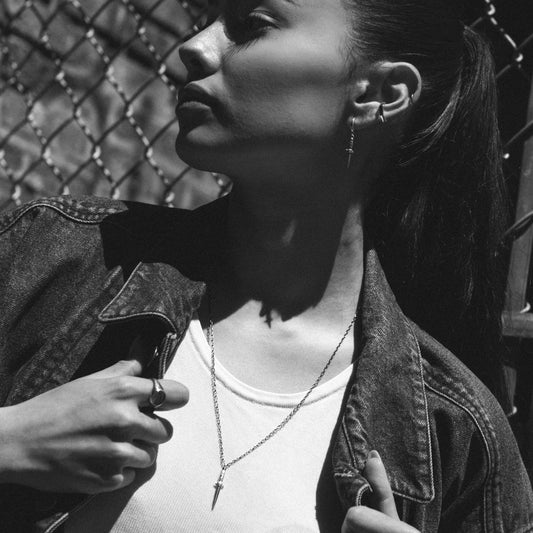 Switchblade Necklace - Sterling Silver - Futaba Hayashi