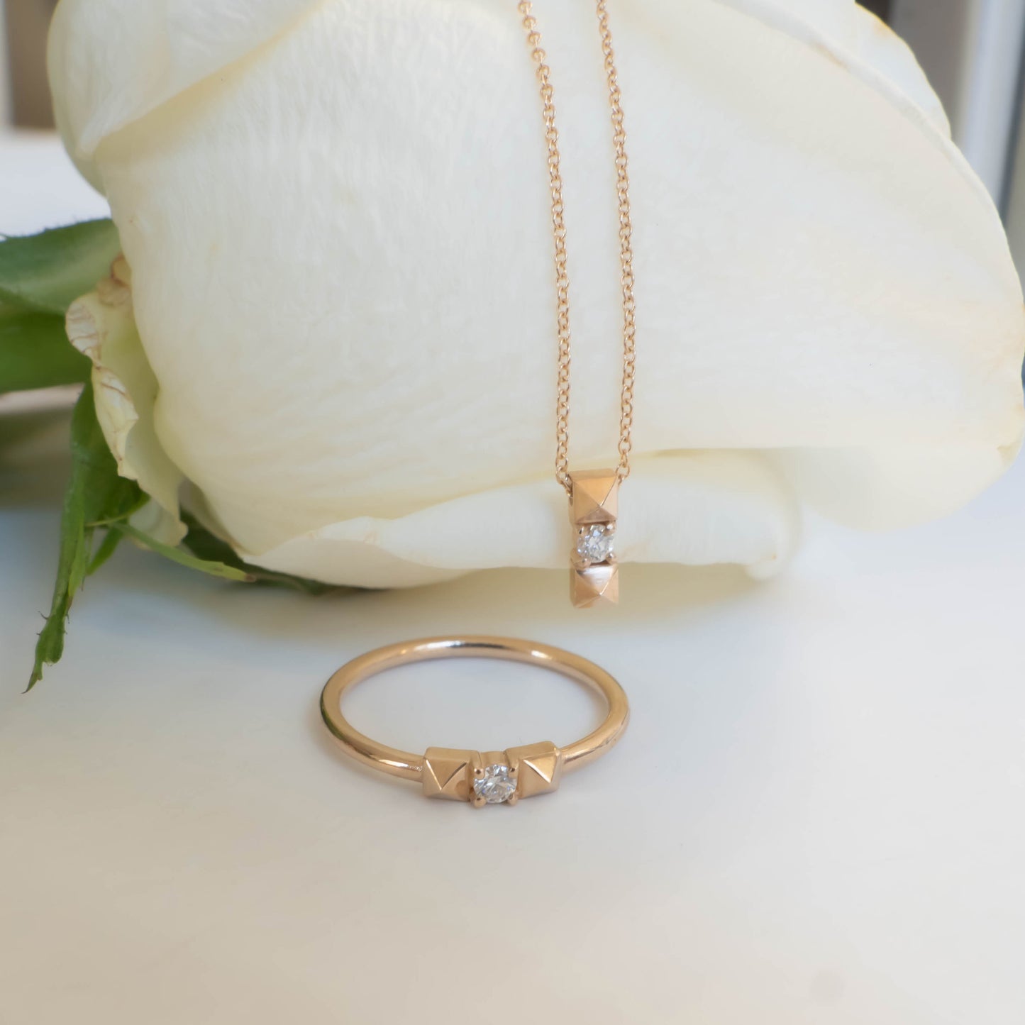 Debbie Dualis Ring - 14k yellow gold