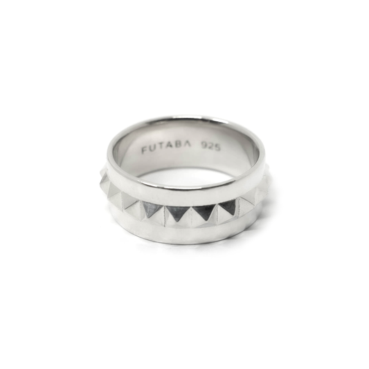 Debbie Wide Ring - Sterling Silver