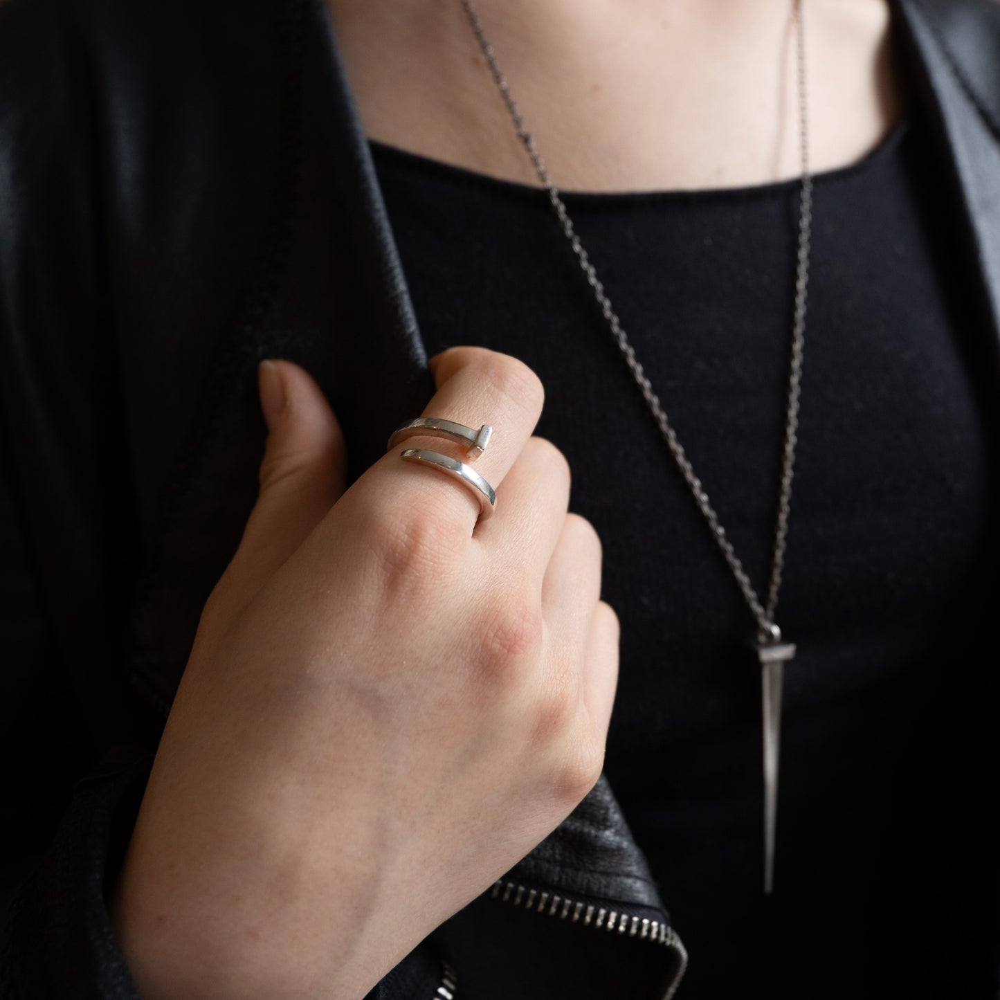 Tough as Nails Ring in Sterling Silver - Futaba Hayashi