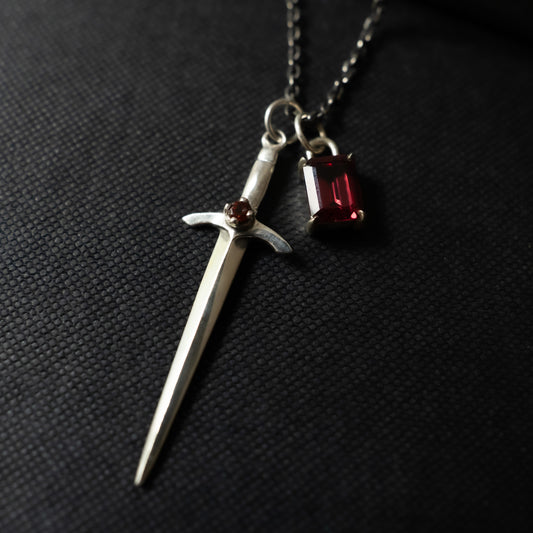 Sword Pendant Small (Charm Only) - Sterling Silver - Futaba Hayashi