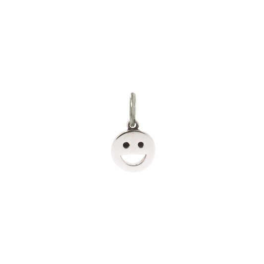 Happy Face Pendant(Charm Only) - Sterling Silver - Futaba Hayashi