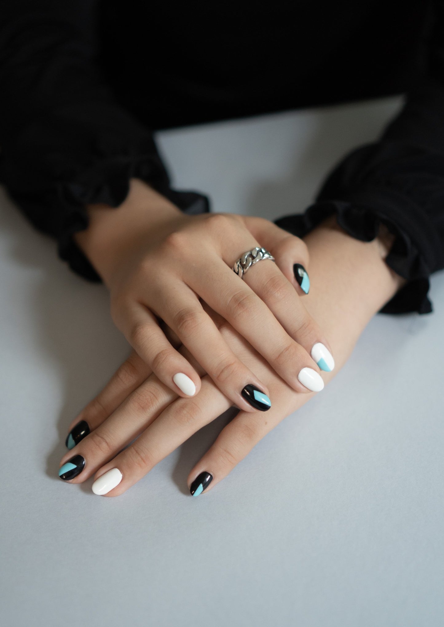 Cubano - Bold Cuban Chain Ring in Sterling Silver - Futaba Hayashi