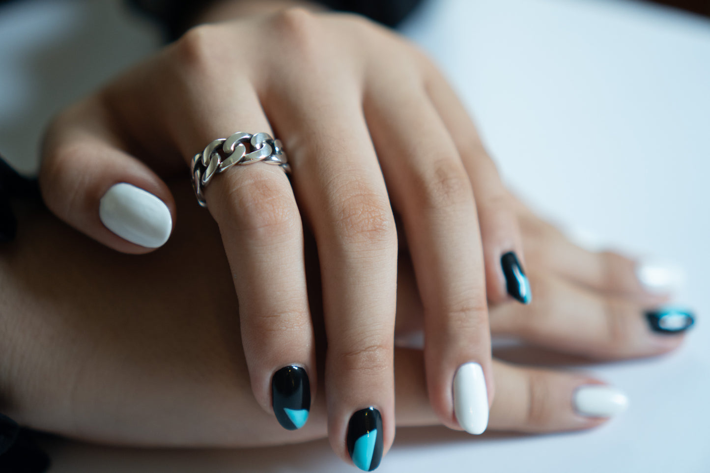 Cubano - Bold Cuban Chain Ring in Sterling Silver - Futaba Hayashi