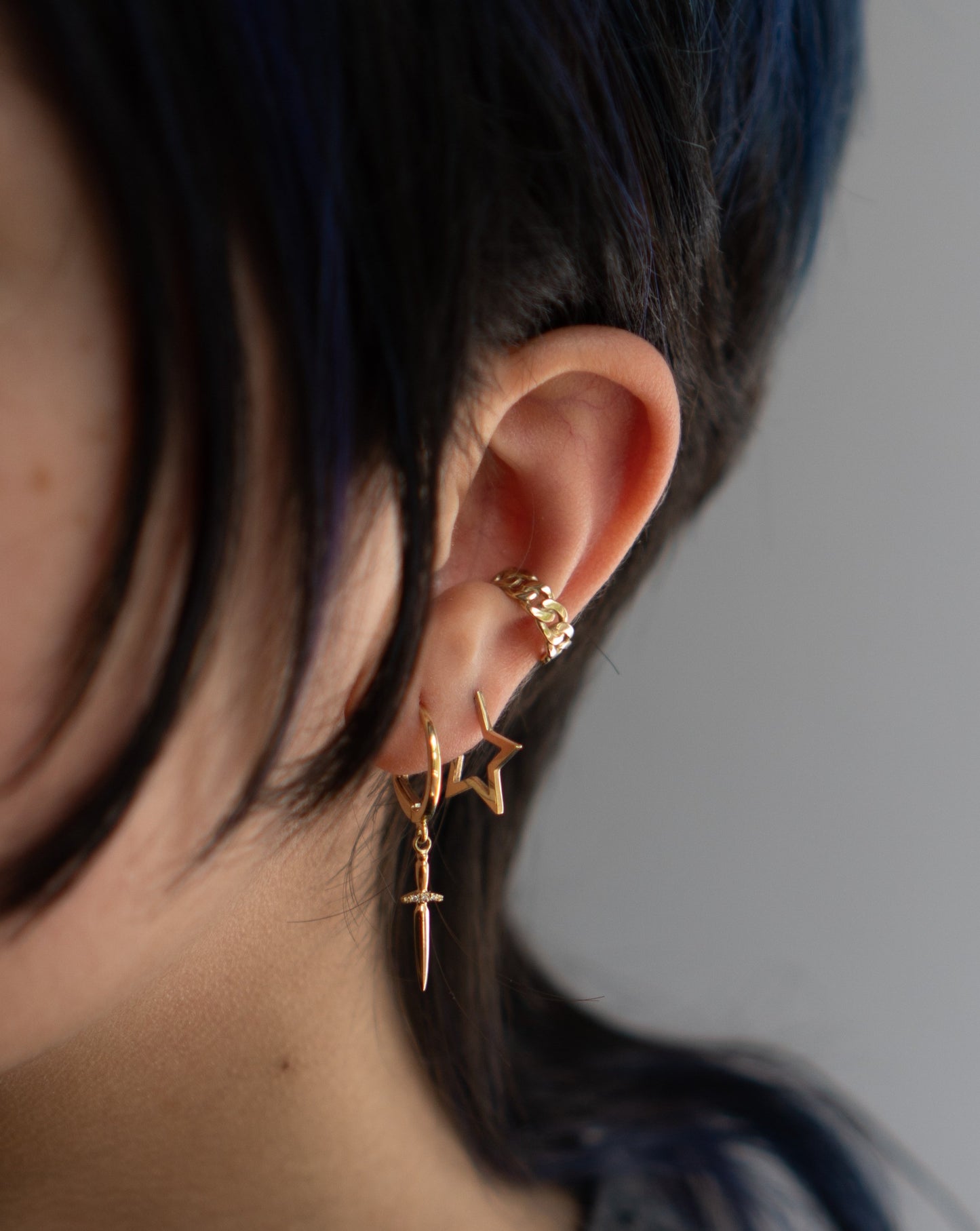 Miami Ear Cuff - 14k Yellow Gold - Futaba Hayashi