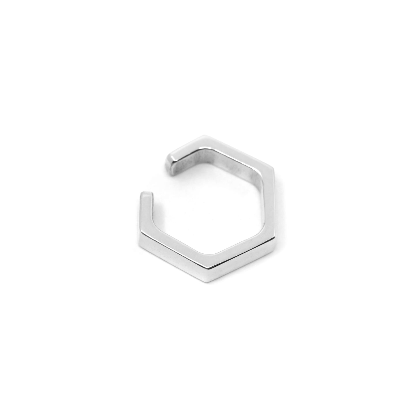 Hex Ear Cuff - Sterling Silver - Futaba Hayashi