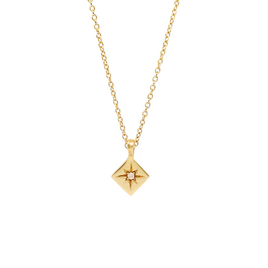 North Star Necklace - 14K Yellow Gold - Futaba Hayashi