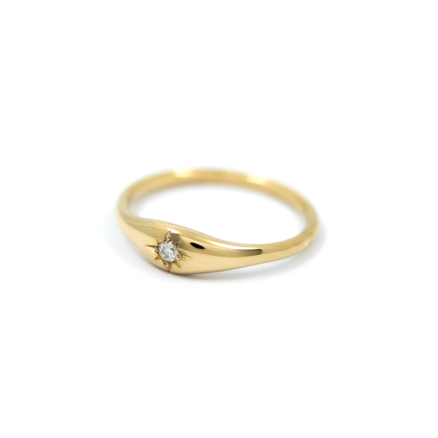 Dome Ring - 14K Yellow Gold - Futaba Hayashi