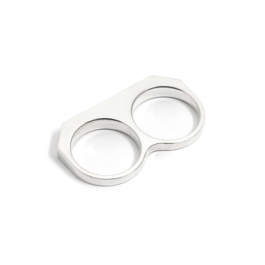 Double Finger Ring - Sterling Silver - Futaba Hayashi