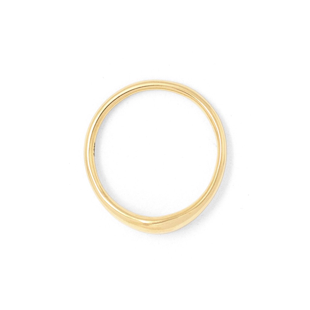 Dome Ring - 14K Yellow Gold - Futaba Hayashi