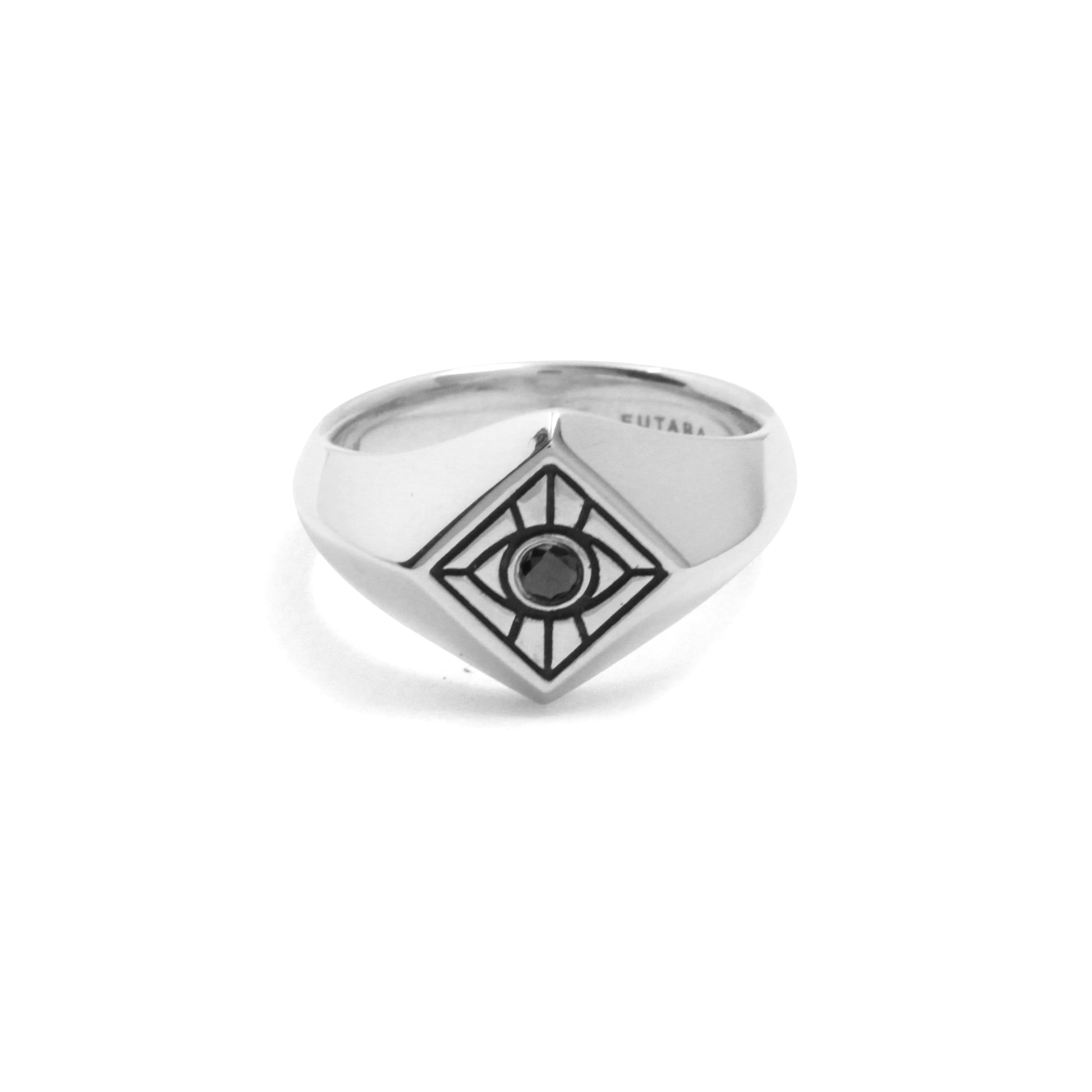 Vision Signet Ring in Sterling Silver - Futaba Hayashi
