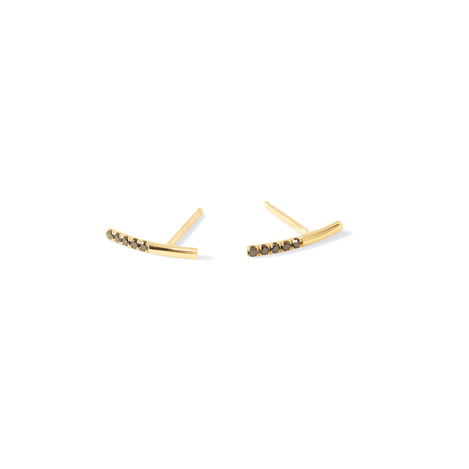 Balance Hook Earring 14K Yellow Gold - Single - Futaba Hayashi