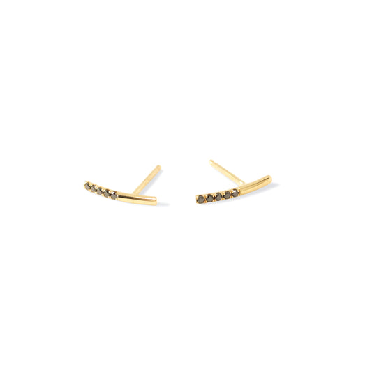 Balance Hook Earring 14K Yellow Gold - Single - Futaba Hayashi