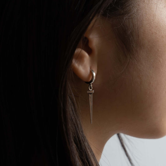 Tough as Nails Earring - Sterling Silver - Futaba Hayashi