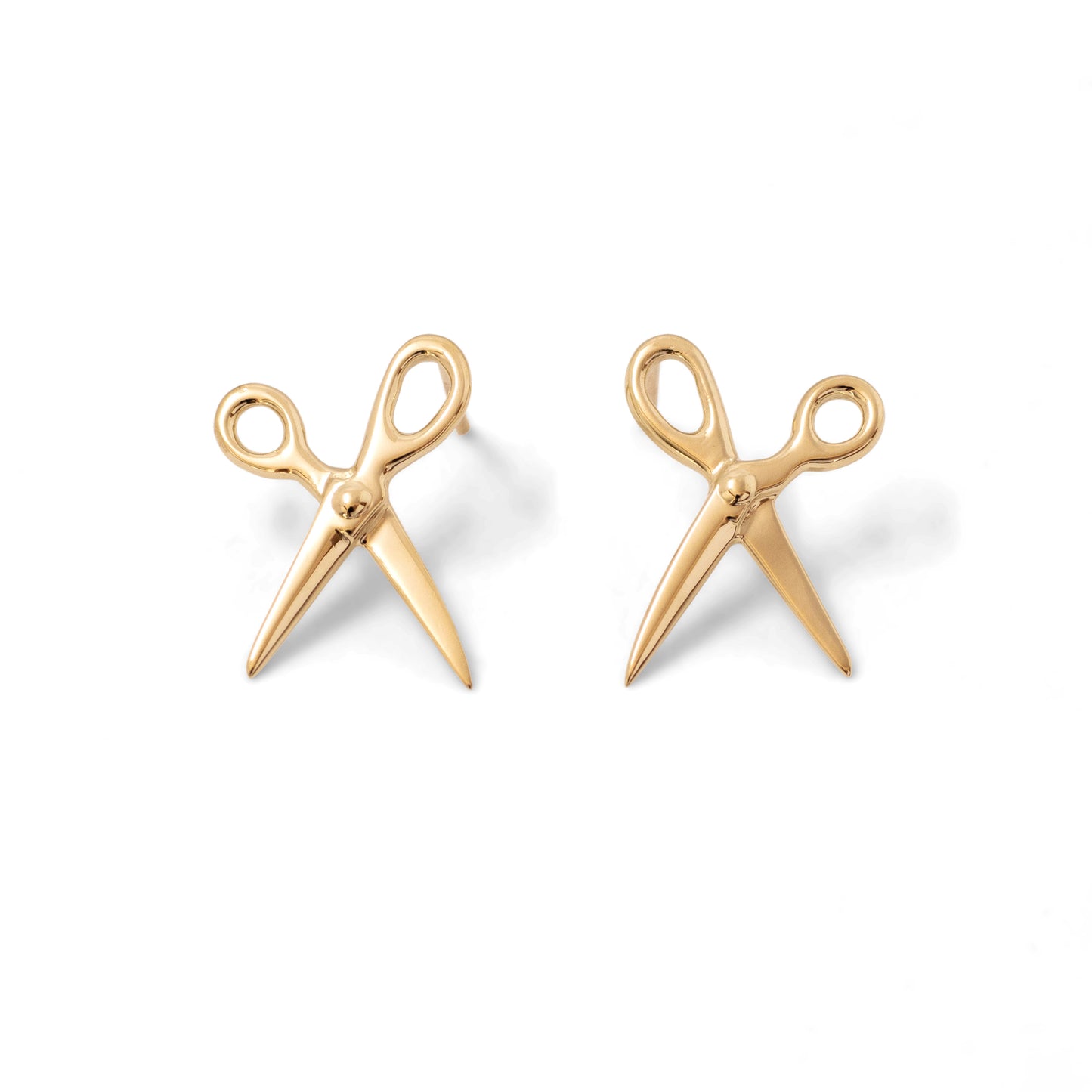 Scissor Earring 14K Yellow Gold - Futaba Hayashi