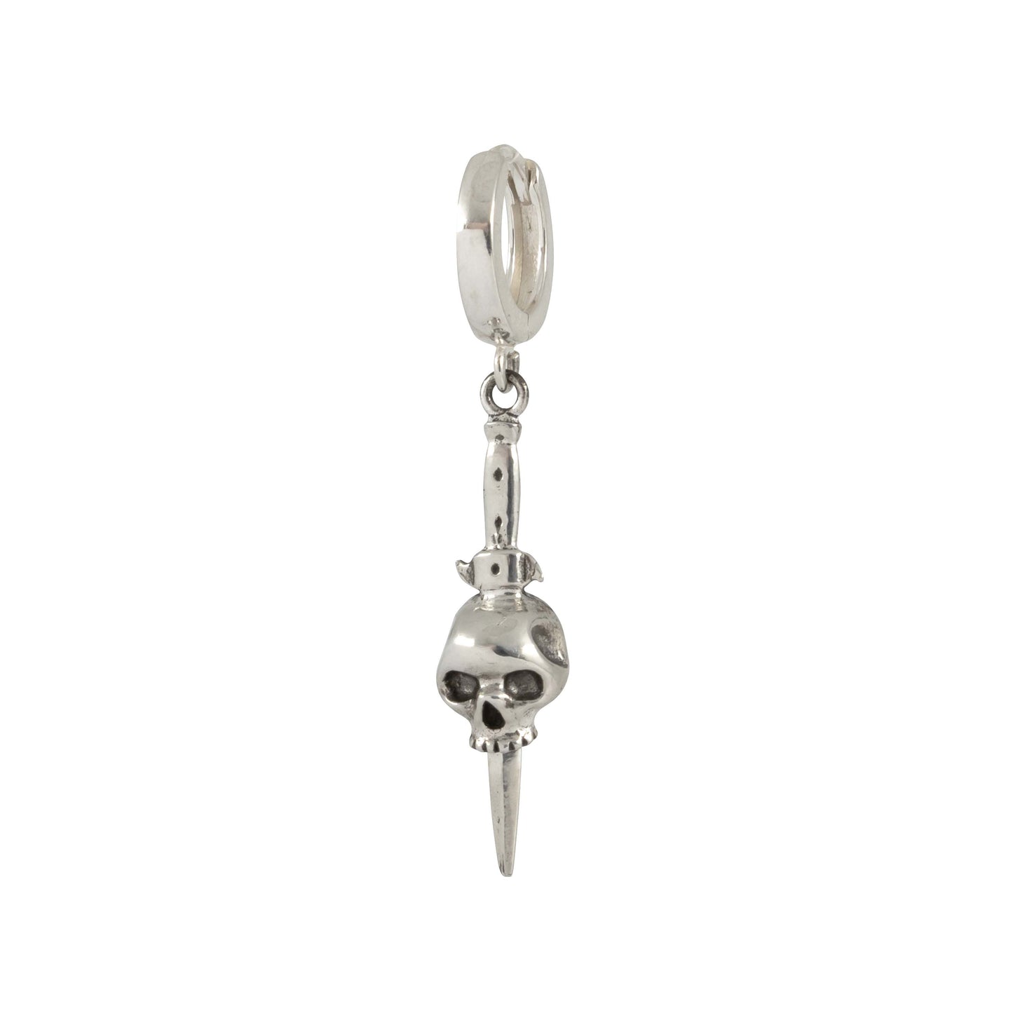 Skull Dagger Earring - Sterling Silver - Futaba Hayashi