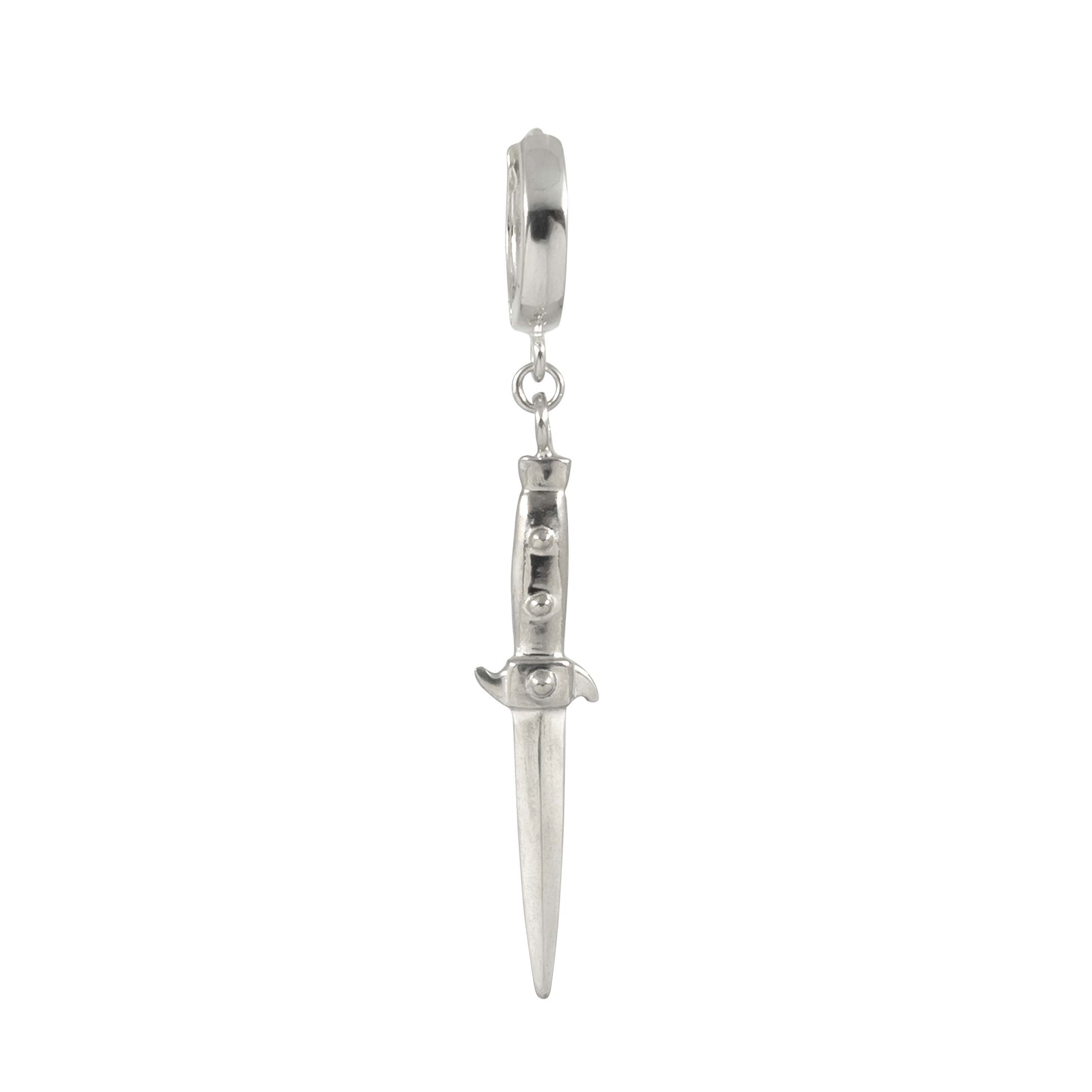 Switchblade Hoop Earring - Sterling Silver - Futaba Hayashi