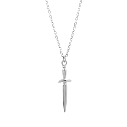 Small Dagger Necklace in Sterling Silver - Futaba Hayashi
