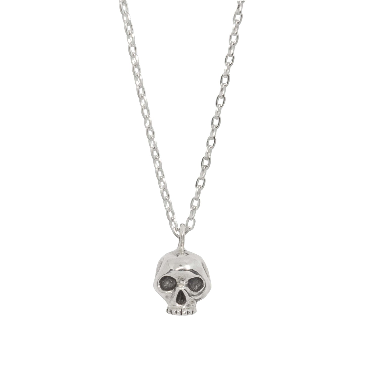Skull Necklace - Sterling Silver - Futaba Hayashi