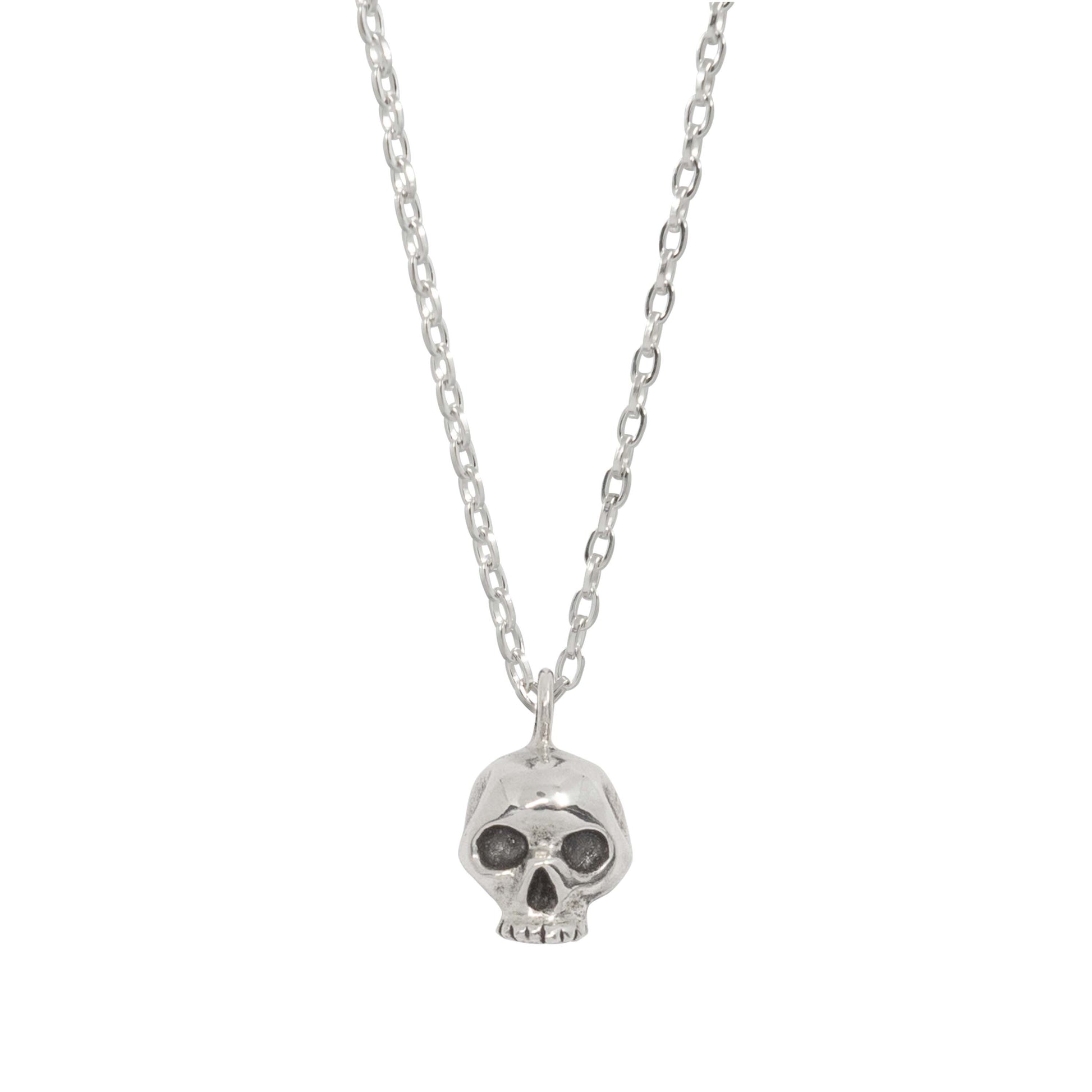 Skull Necklace - Sterling Silver - Futaba Hayashi