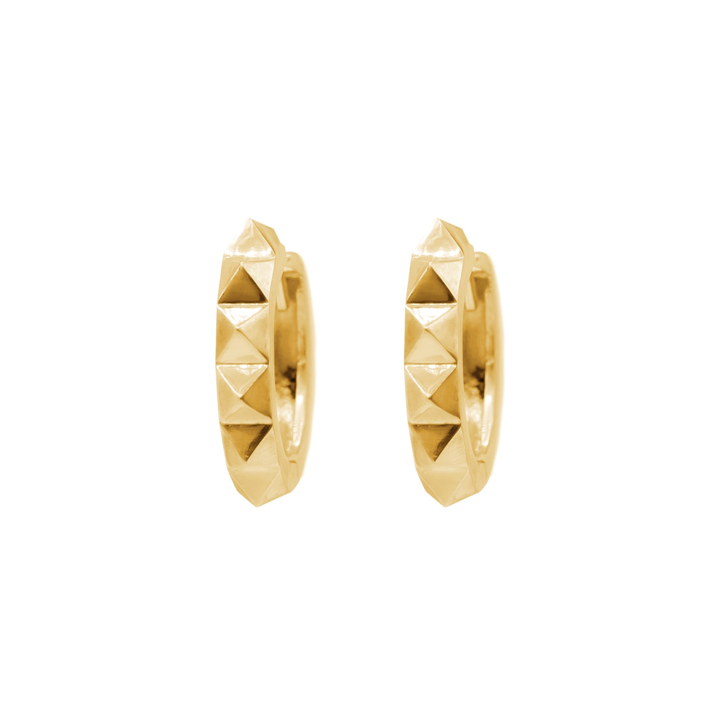 Debbie Hoop Earring - 14K Yellow Gold