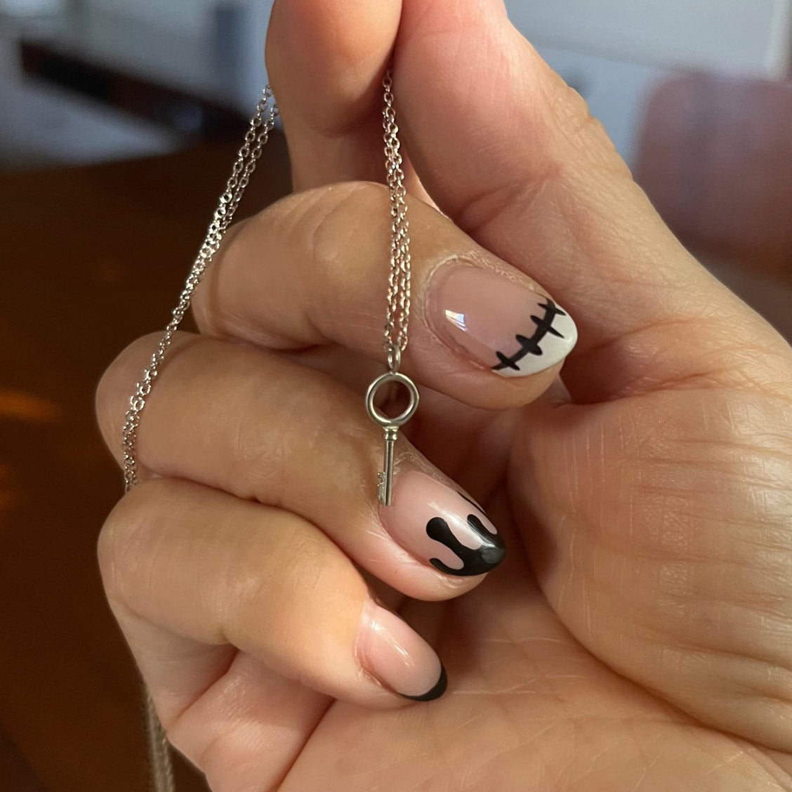 Circle Key Necklace - Sterling Silver - Futaba Hayashi