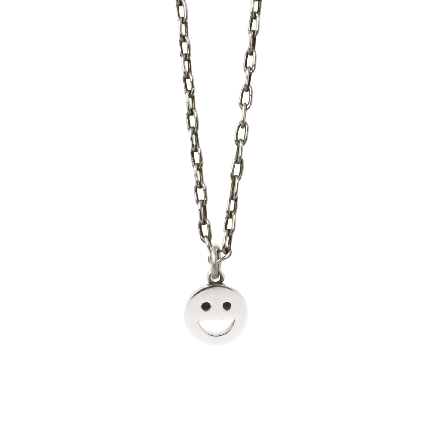 Happy Face Necklace - Sterling Silver - Futaba Hayashi