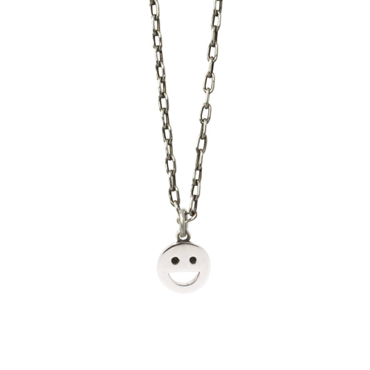 Happy Face Necklace - Sterling Silver - Futaba Hayashi