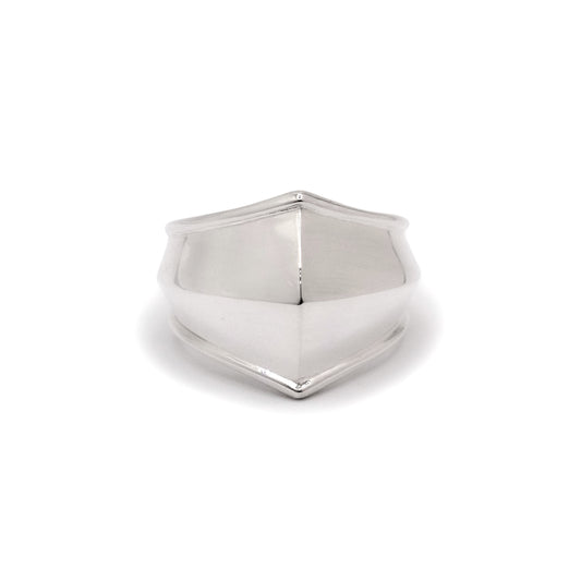 Armor Ring Wide - Sterling Silver