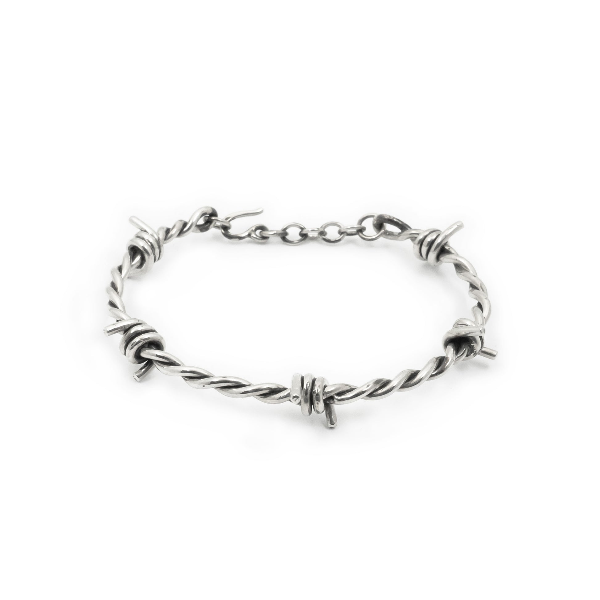 Barbed Wire Bracelet - Sterling Silver - Futaba Hayashi