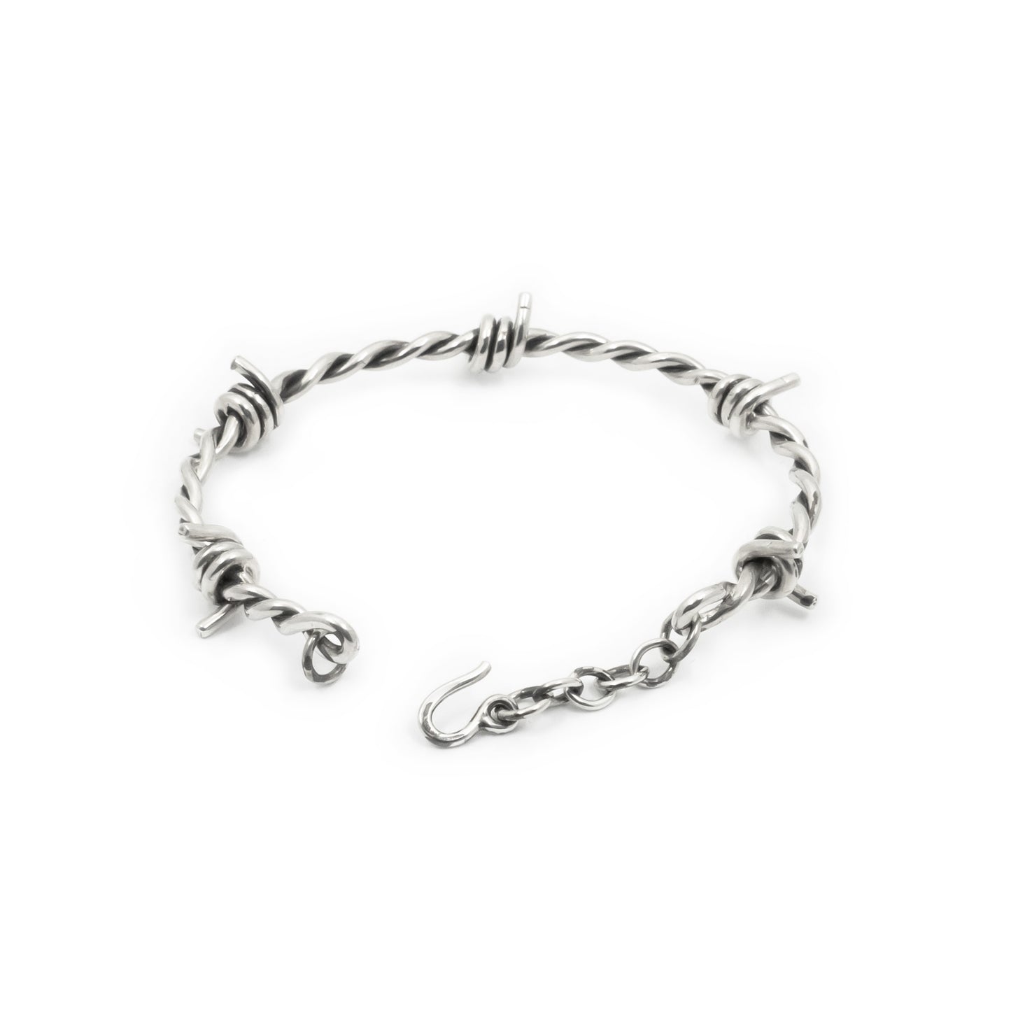 Barbed Wire Bracelet - Sterling Silver - Futaba Hayashi