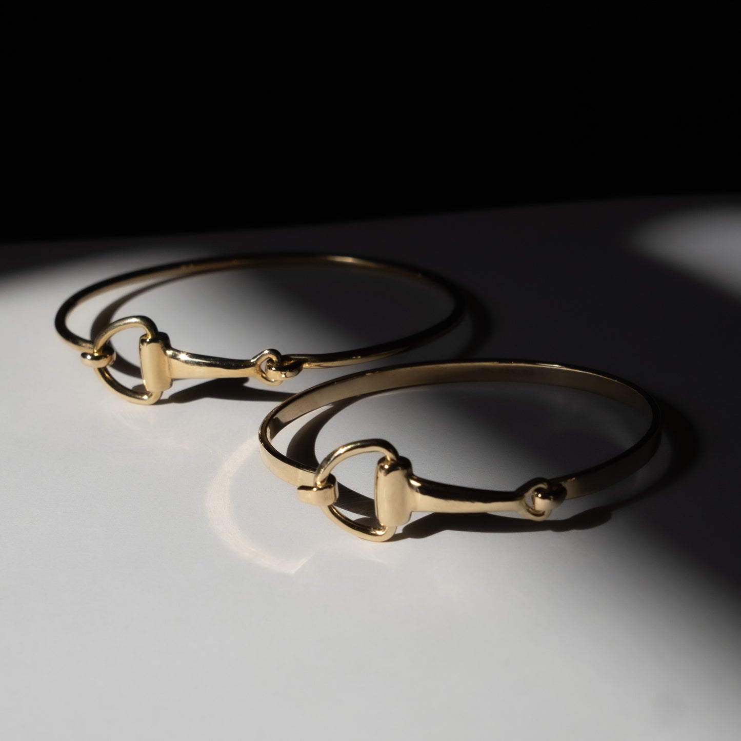 Snaffle Bit Bracelet Small - 14k yellow gold